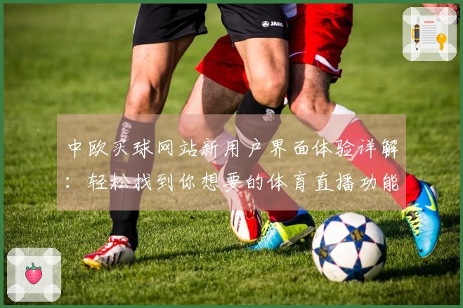 中欧买球网站新用户界面体验详解：轻松找到你想要的体育直播功能
